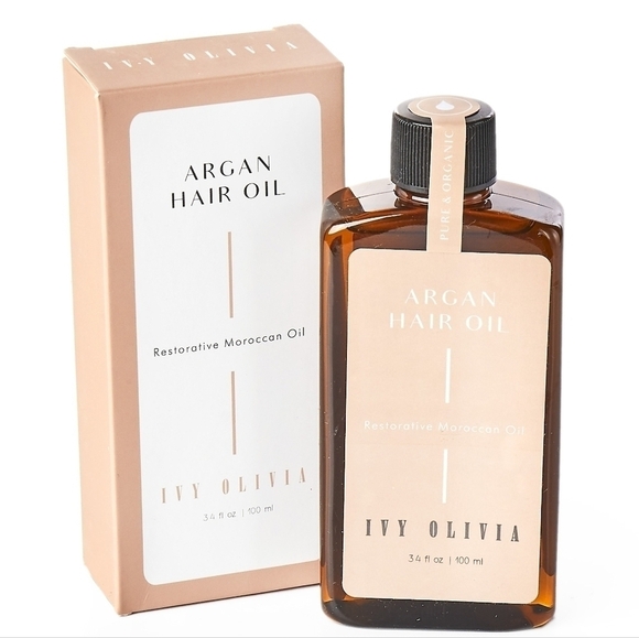 Ivy Olivia Moroccan Argan Hair Oil 3.4 oz/100 ml - Picture 2 of 10